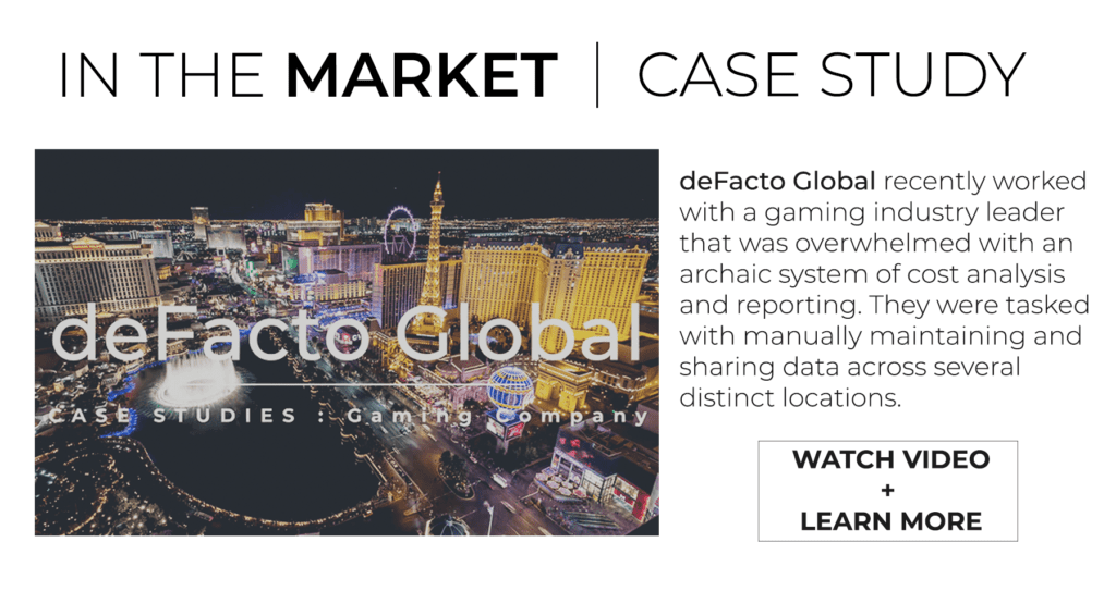 deFacto Power Planning transforms Microsoft products in a high performance Extended Planning and Analysis (xP&A) platform. Case Study - Gaming Industry Leader